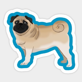 Pug Sticker